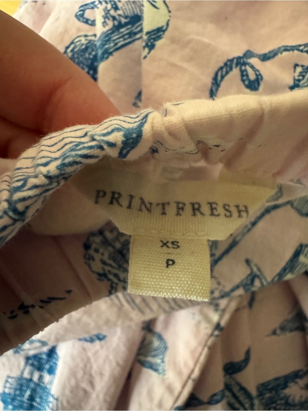 Printfresh Long PJ Set in Mermaid Toile - Picture 10 of 10